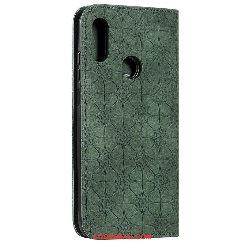 Étui Huawei Y6s En Relief Chanceux Protection, Coque Huawei Y6s Gaufrage En Cuir