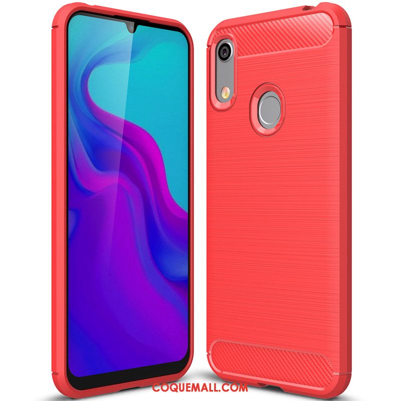 Étui Huawei Y6s Tout Compris Fluide Doux Nouveau, Coque Huawei Y6s Rouge Téléphone Portable