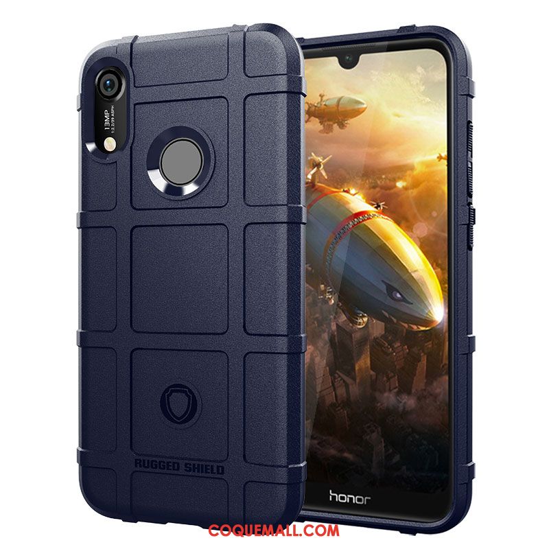 Étui Huawei Y6s Trois Défenses Luxe Protection, Coque Huawei Y6s Nouveau Bleu Marin