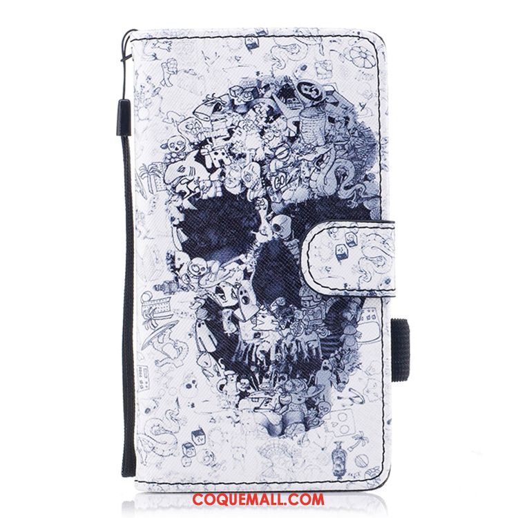 Étui Huawei Y7 2018 Créatif Gaufrage Support, Coque Huawei Y7 2018 Fluide Doux Portefeuille