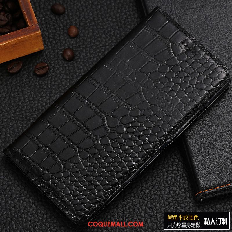 Étui Huawei Y7 2018 Cuir Véritable Modèle Fleurie Étui En Cuir, Coque Huawei Y7 2018 Téléphone Portable Incassable