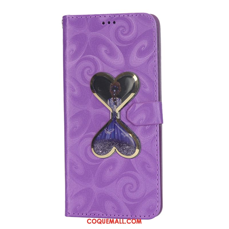 Étui Huawei Y7 2018 Personnalité Quicksand Nouveau, Coque Huawei Y7 2018 Tout Compris Carte