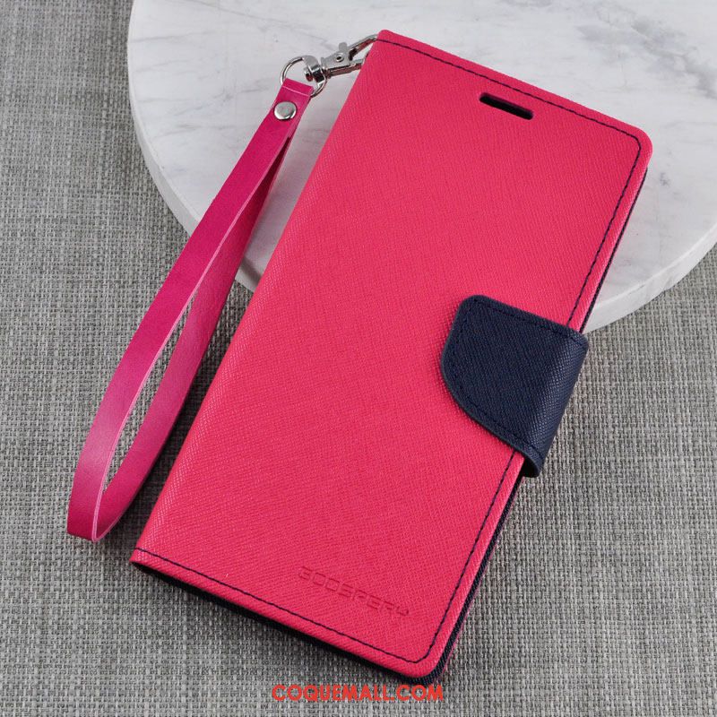 Étui Huawei Y7 2018 Protection Nouveau Étui En Cuir, Coque Huawei Y7 2018 Téléphone Portable Violet