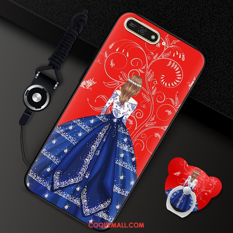 Étui Huawei Y7 2018 Tendance Créatif Protection, Coque Huawei Y7 2018 Silicone Téléphone Portable