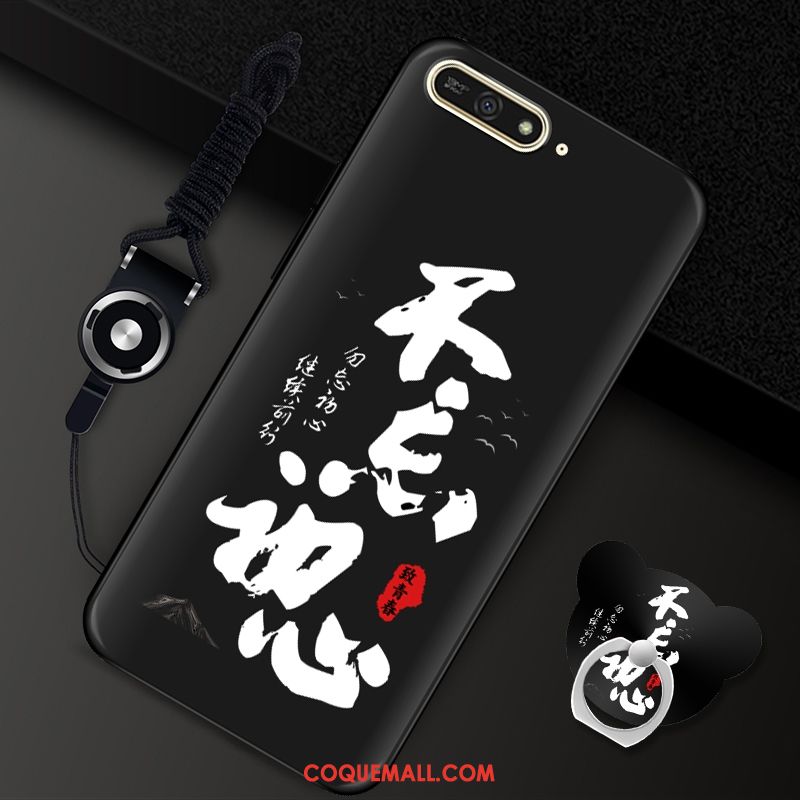 Étui Huawei Y7 2018 Tendance Créatif Protection, Coque Huawei Y7 2018 Silicone Téléphone Portable