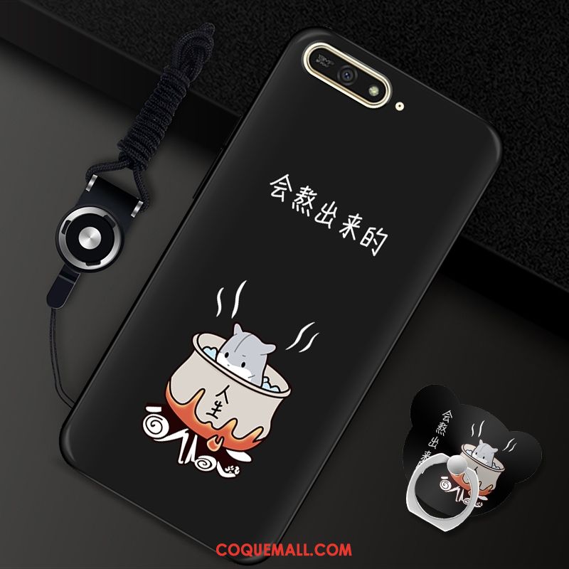 Étui Huawei Y7 2018 Tendance Créatif Protection, Coque Huawei Y7 2018 Silicone Téléphone Portable