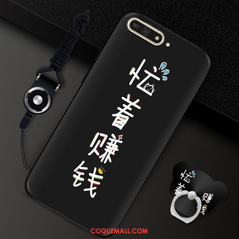 Étui Huawei Y7 2018 Tendance Créatif Protection, Coque Huawei Y7 2018 Silicone Téléphone Portable