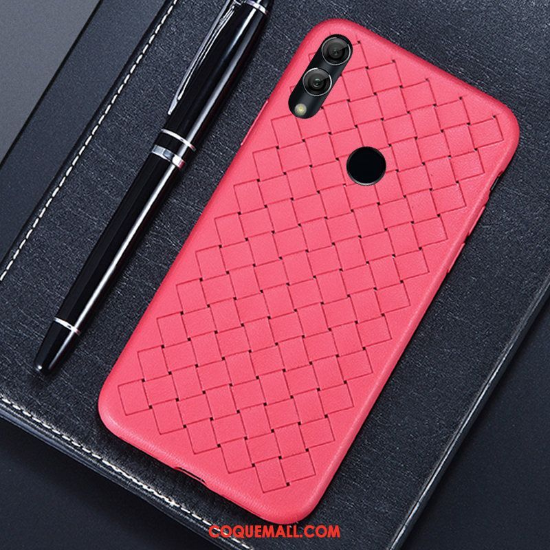 Étui Huawei Y7 2019 Amoureux Respirant Tout Compris, Coque Huawei Y7 2019 Rouge Nouveau