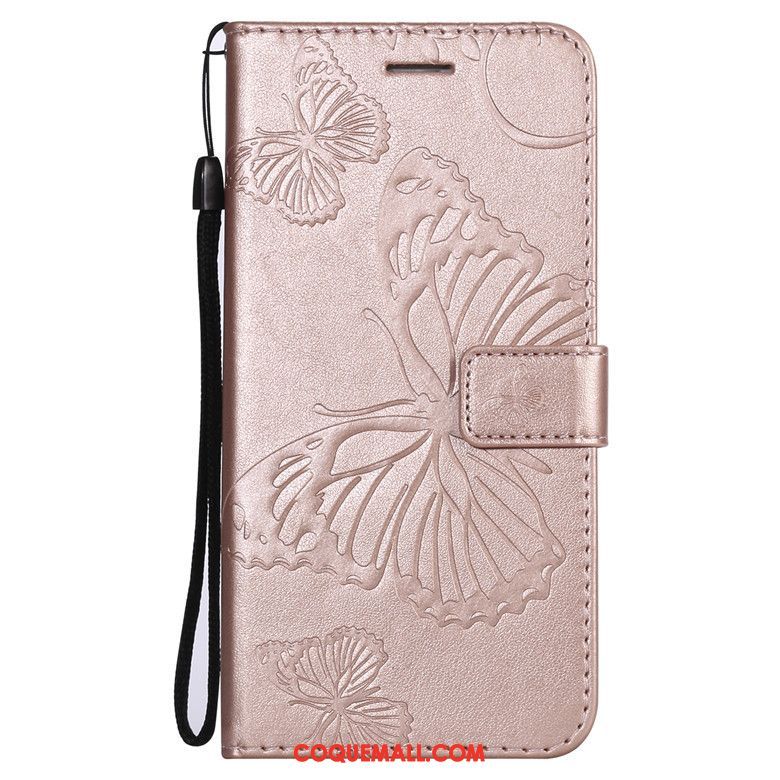 Étui Huawei Y7 2019 Incassable Téléphone Portable En Cuir, Coque Huawei Y7 2019 Protection Gris