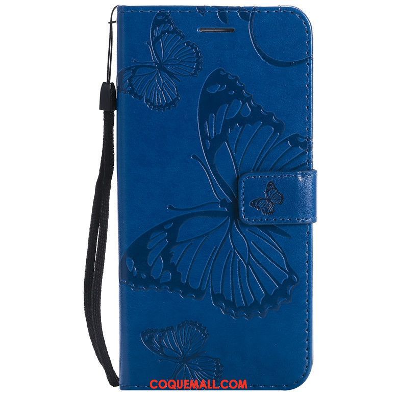 Étui Huawei Y7 2019 Incassable Téléphone Portable En Cuir, Coque Huawei Y7 2019 Protection Gris