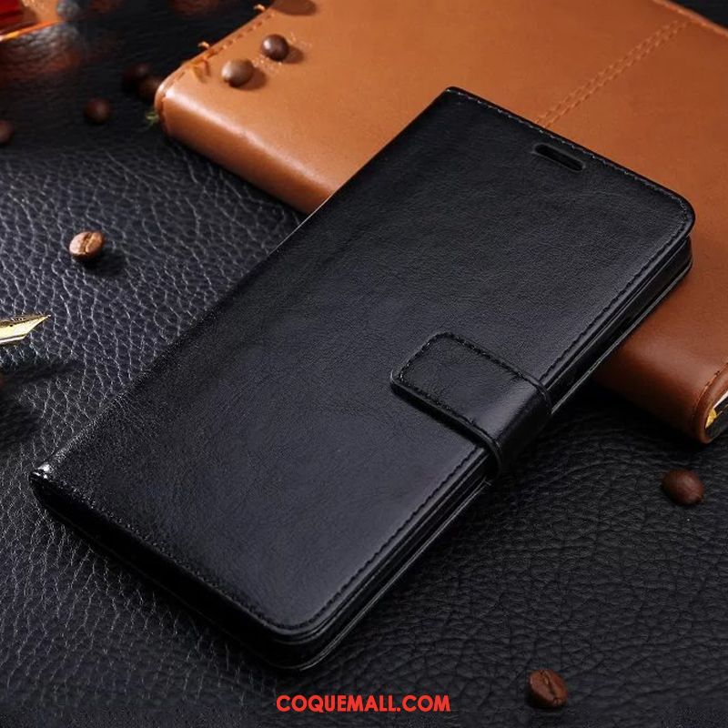 Étui Huawei Y7 2019 Ornements Suspendus En Cuir Protection, Coque Huawei Y7 2019 Rouge Similicuir