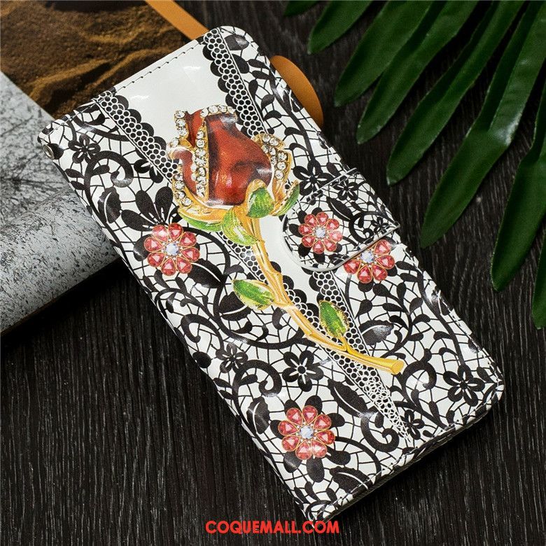 Étui Huawei Y7 2019 Tout Compris En Cuir Clamshell, Coque Huawei Y7 2019 Fluide Doux Téléphone Portable