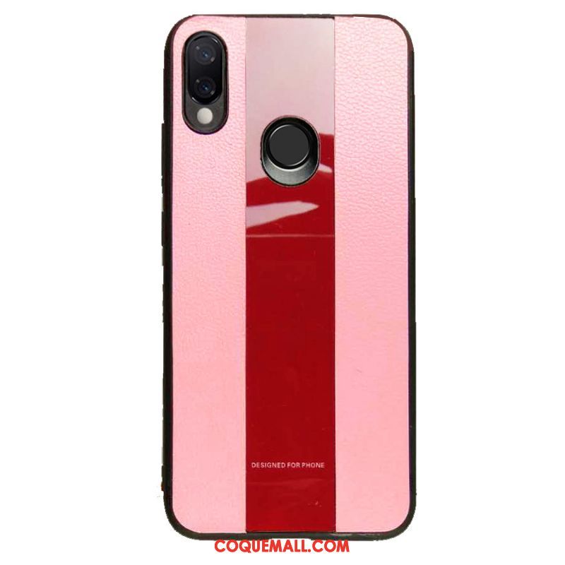 Étui Huawei Y7 2019 Téléphone Portable Protection Épissure, Coque Huawei Y7 2019 Fluide Doux Difficile