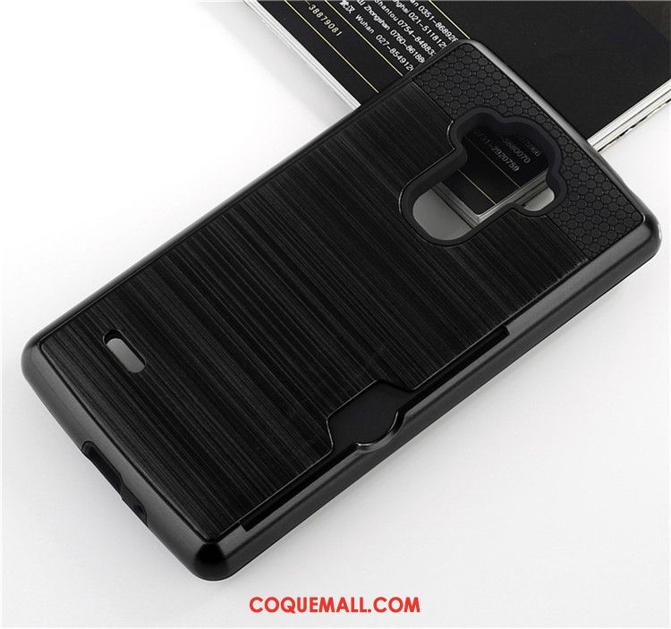 Étui Lg G4 Carte Rouge Soie, Coque Lg G4 Tendance Incassable