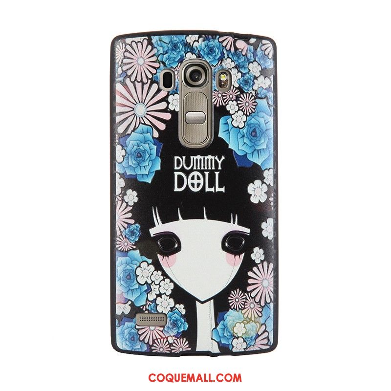 Étui Lg G4 Dessin Animé Téléphone Portable Sac, Coque Lg G4 Protection Gaufrage