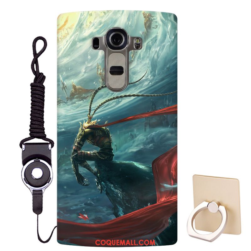 Étui Lg G4 Fluide Doux Blanc Modèle, Coque Lg G4 Personnalisé Dessin Animé