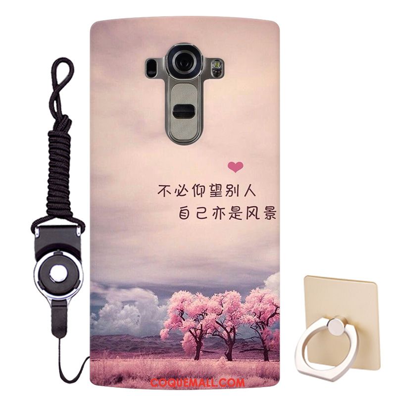 Étui Lg G4 Fluide Doux Blanc Modèle, Coque Lg G4 Personnalisé Dessin Animé