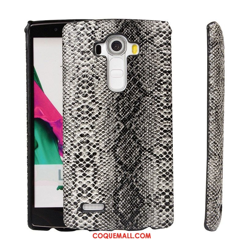 Étui Lg G4 Grain De Bois Nouveau Téléphone Portable, Coque Lg G4 Similicuir Protection Braun