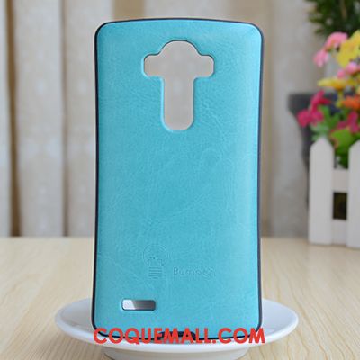 Étui Lg G4 Incassable Étui En Cuir Authentique, Coque Lg G4 Téléphone Portable Protection