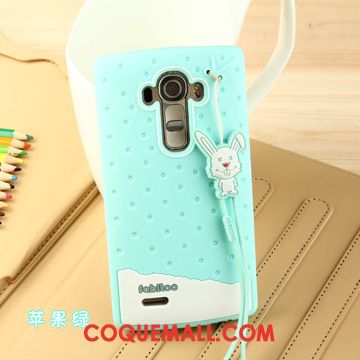 Étui Lg G4 Ornements Suspendus Silicone Lapin, Coque Lg G4 Téléphone Portable Fluide Doux Braun