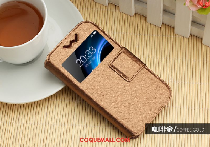 Étui Lg G4 Protection Border Étui En Cuir, Coque Lg G4 Fluide Doux Téléphone Portable Braun