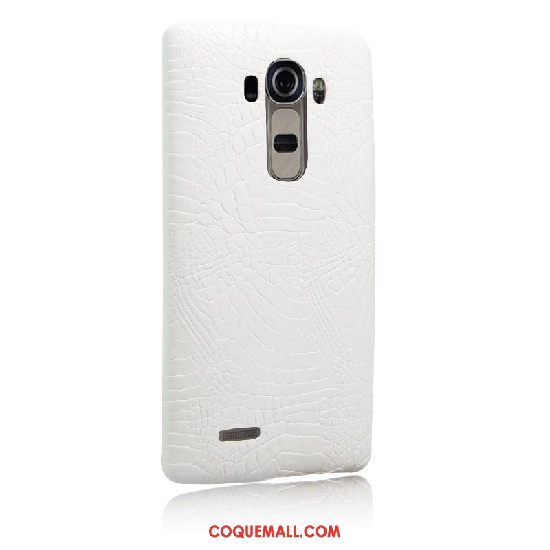 Étui Lg G4 Protection Couvercle Arrière Cuir, Coque Lg G4 Incassable Qualité