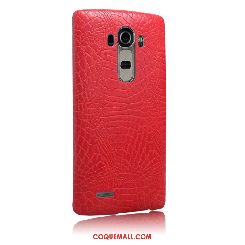 Étui Lg G4 Protection Couvercle Arrière Cuir, Coque Lg G4 Incassable Qualité