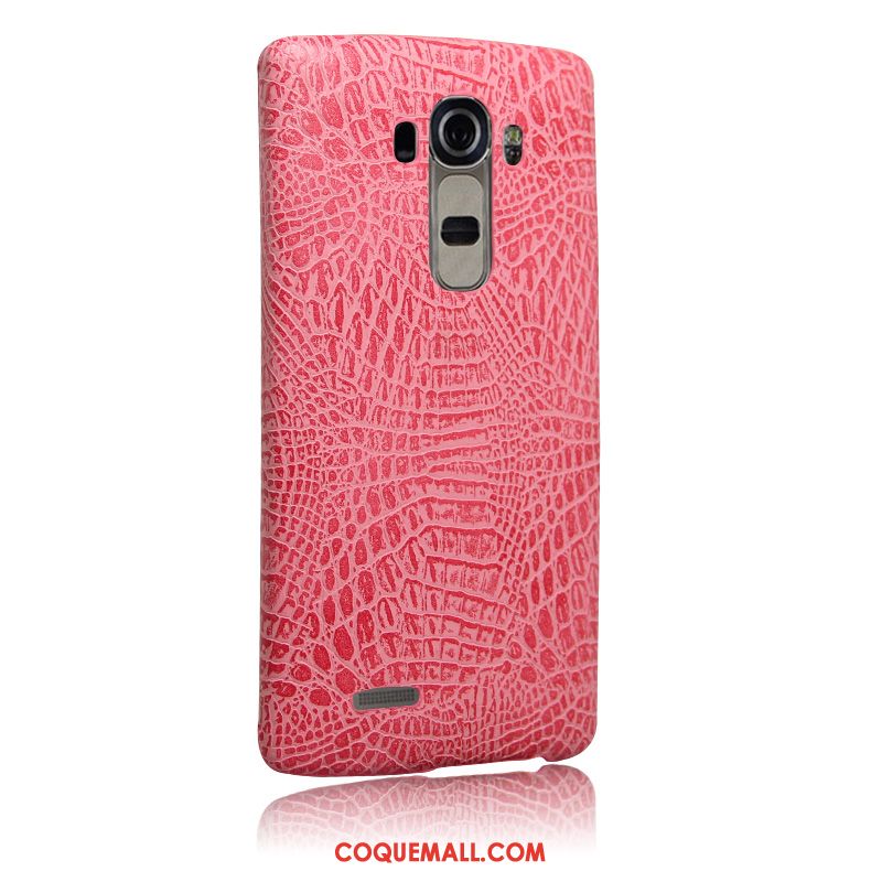 Étui Lg G4 Protection Couvercle Arrière Cuir, Coque Lg G4 Incassable Qualité