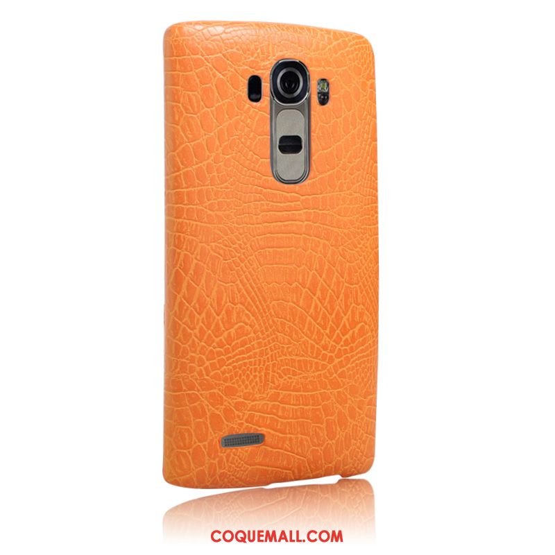 Étui Lg G4 Protection Couvercle Arrière Cuir, Coque Lg G4 Incassable Qualité