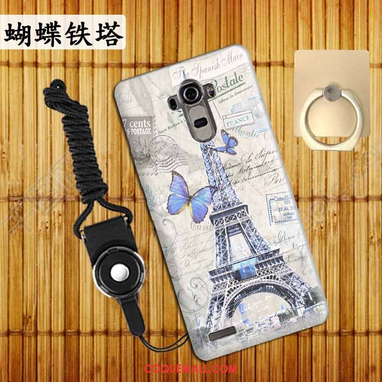 Étui Lg G4 Protection Fluide Doux Téléphone Portable, Coque Lg G4 Peinture Incassable