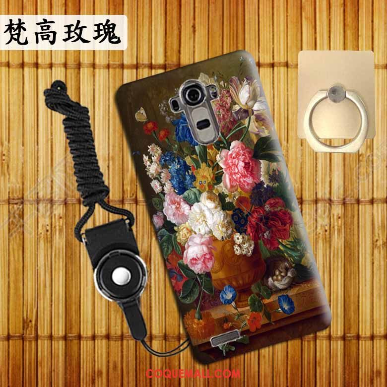 Étui Lg G4 Protection Fluide Doux Téléphone Portable, Coque Lg G4 Peinture Incassable