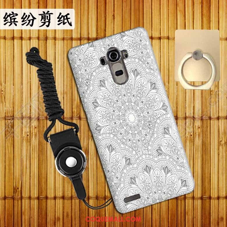 Étui Lg G4 Protection Fluide Doux Téléphone Portable, Coque Lg G4 Peinture Incassable