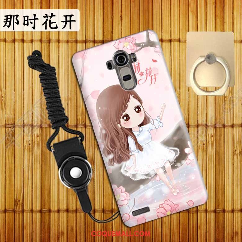 Étui Lg G4 Protection Fluide Doux Téléphone Portable, Coque Lg G4 Peinture Incassable