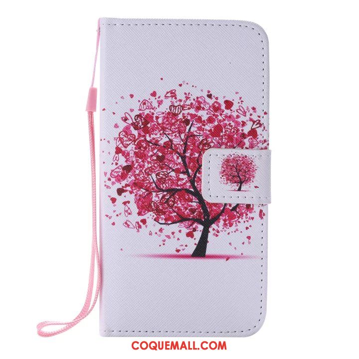 Étui Lg G4 Pu Carte Tout Compris, Coque Lg G4 Clamshell Rose