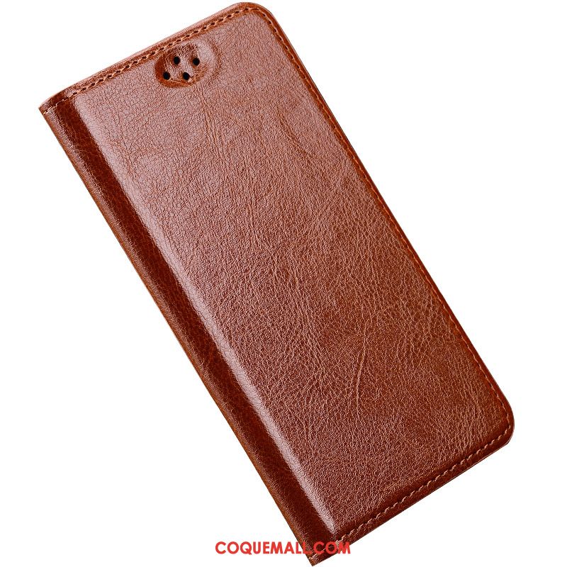 Étui Lg G4 Silicone Étui En Cuir Cuir Véritable, Coque Lg G4 Clamshell Protection