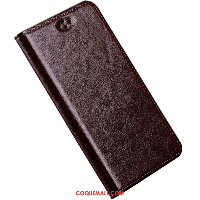 Étui Lg G4 Silicone Étui En Cuir Cuir Véritable, Coque Lg G4 Clamshell Protection