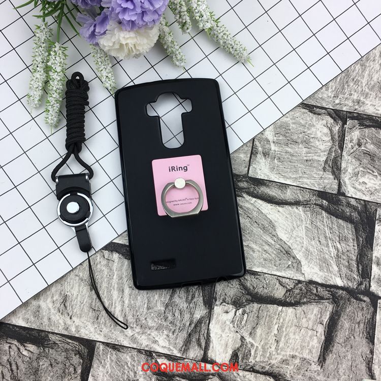 Étui Lg G4 Tout Compris Ornements Suspendus Protection, Coque Lg G4 Incassable Noir