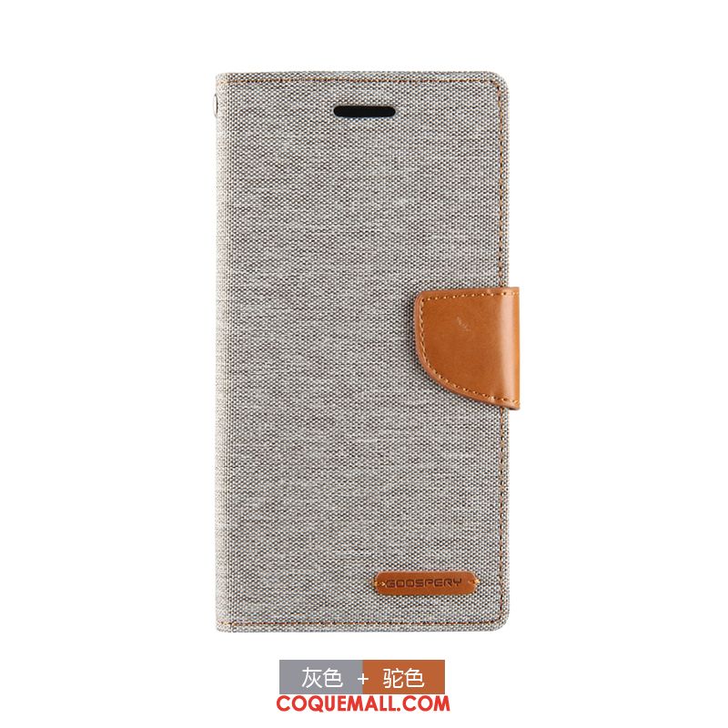 Étui Lg G4 Étui En Cuir Orange Protection, Coque Lg G4 Téléphone Portable Toile Kamelfarbe