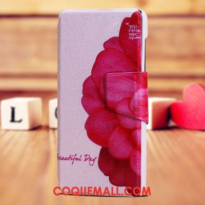 Étui Lg G4 Étui En Cuir Protection Téléphone Portable, Coque Lg G4 Rose