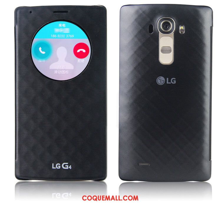 Étui Lg G4 Étui En Cuir Téléphone Portable Rouge, Coque Lg G4 Rose Dormance
