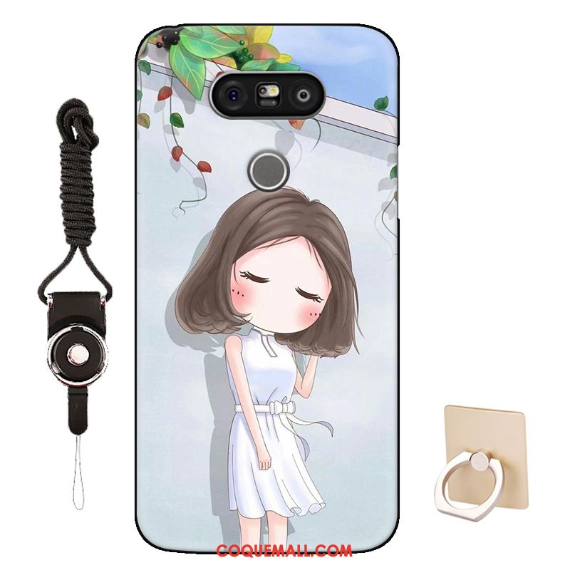 Étui Lg G5 Amoureux Silicone Dessin Animé, Coque Lg G5 Téléphone Portable Vert