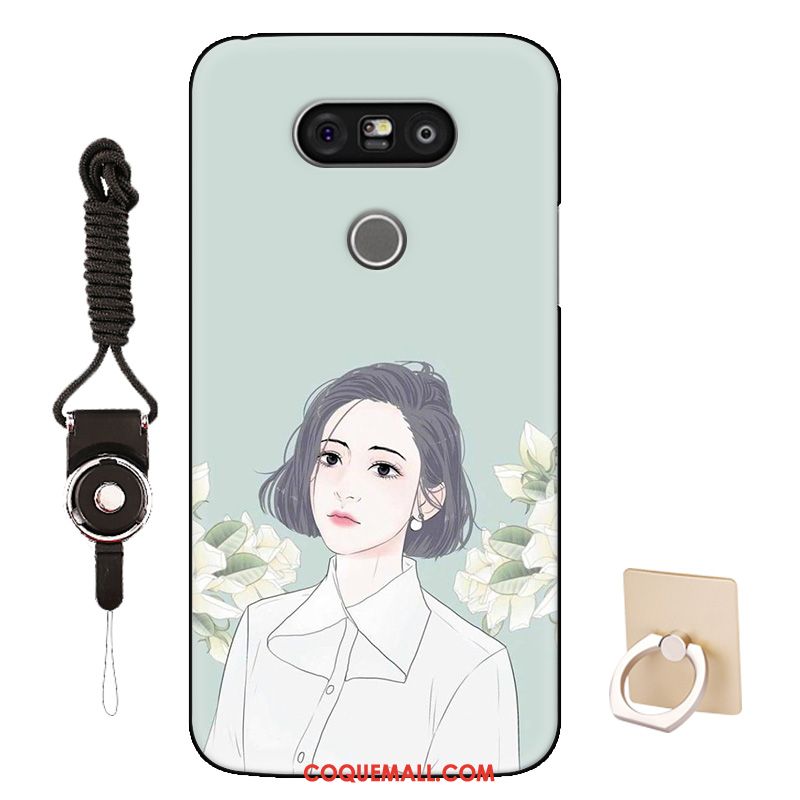 Étui Lg G5 Amoureux Silicone Dessin Animé, Coque Lg G5 Téléphone Portable Vert