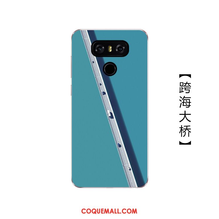 Étui Lg G5 Blanc Bleu Noir, Coque Lg G5 Téléphone Portable Simple