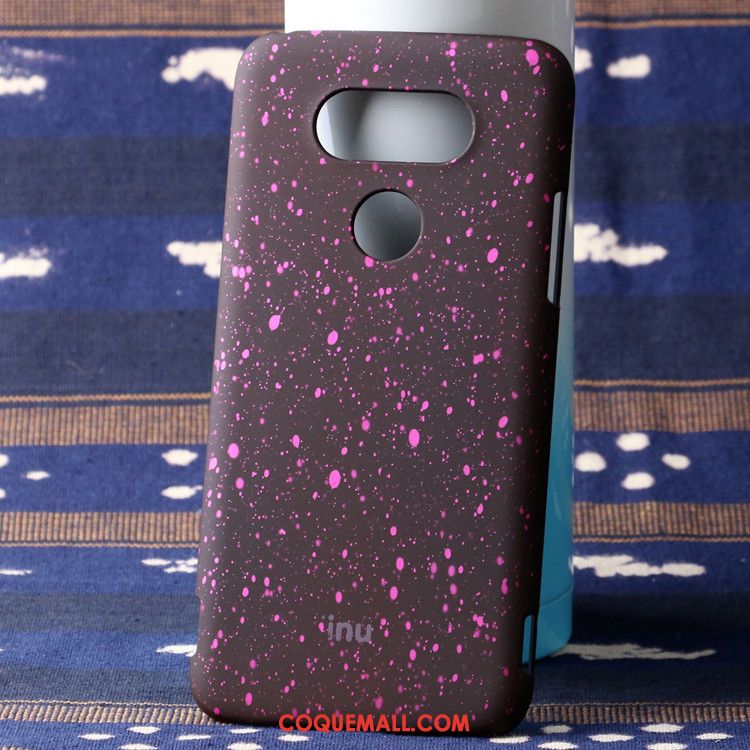 Étui Lg G5 Dimensionnel Rouge Téléphone Portable, Coque Lg G5 Ciel Étoilé Protection