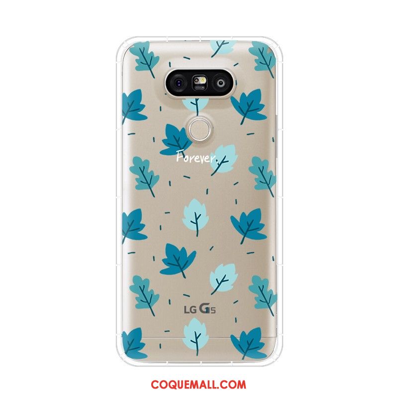 Étui Lg G5 Fluide Doux Bleu Ballon, Coque Lg G5 Téléphone Portable Incassable