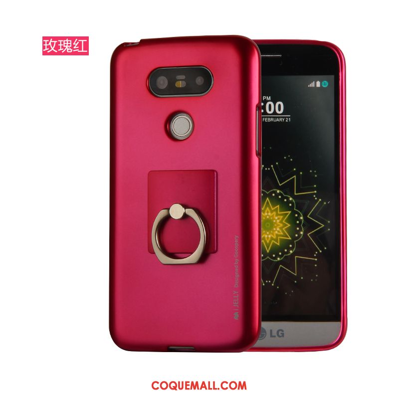 Étui Lg G5 Incassable Anneau Très Mince, Coque Lg G5 Protection Jaune