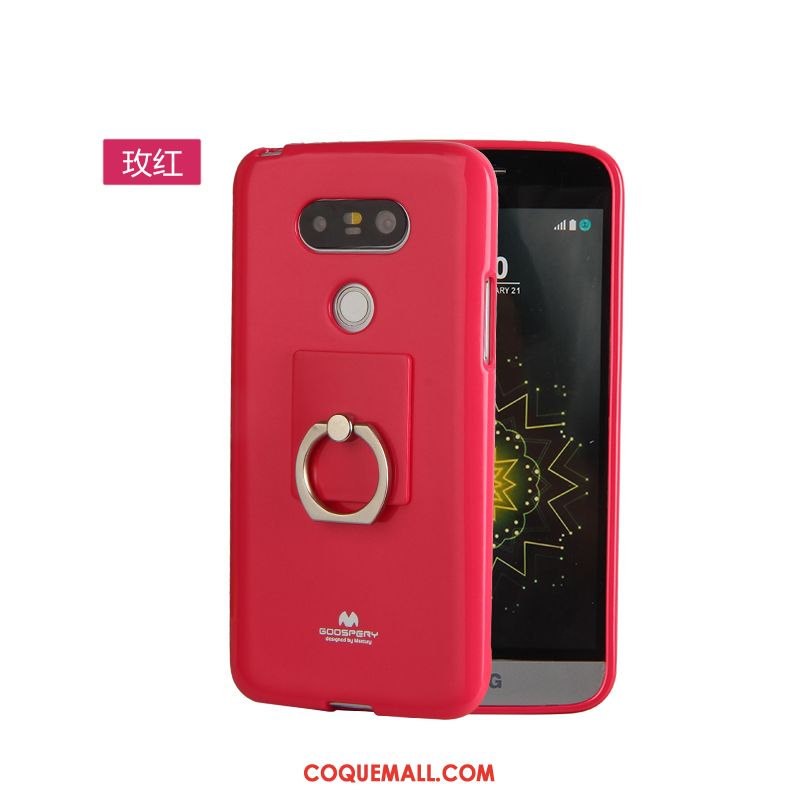 Étui Lg G5 Incassable Anneau Très Mince, Coque Lg G5 Protection Jaune