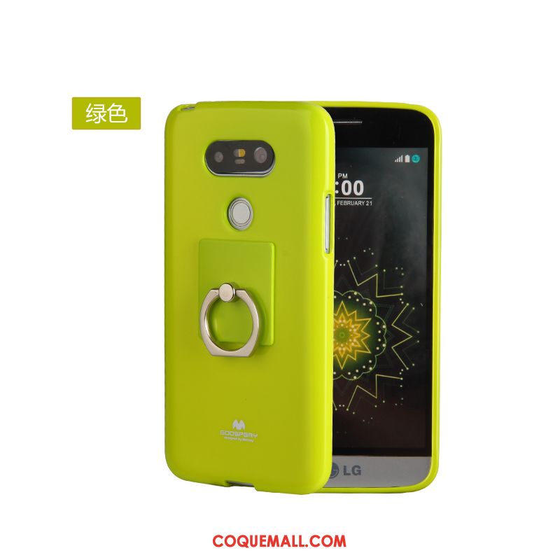 Étui Lg G5 Incassable Anneau Très Mince, Coque Lg G5 Protection Jaune