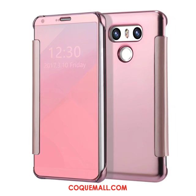 Étui Lg G5 Miroir Résistant Aux Rayures Téléphone Portable, Coque Lg G5 Étui En Cuir Dormance