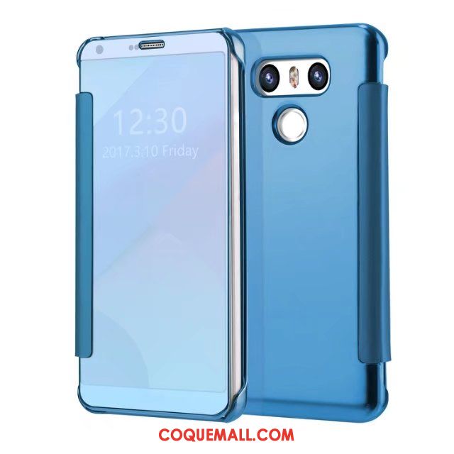 Étui Lg G5 Miroir Résistant Aux Rayures Téléphone Portable, Coque Lg G5 Étui En Cuir Dormance